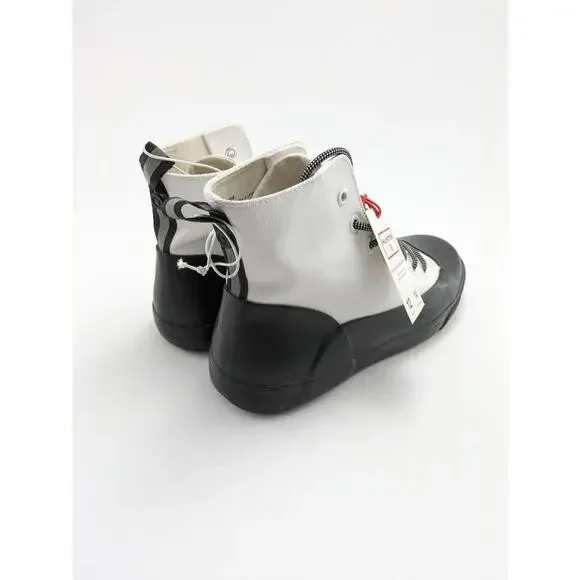 NWT Unisex Hunter Target Dipped Canvas HighTop White Shoe 251141022 Size 12M 14W - Picture 2 of 6